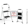 Simpli-Magic 2-Step Ladder, 350 LBS Capacity Folding Step Stool –