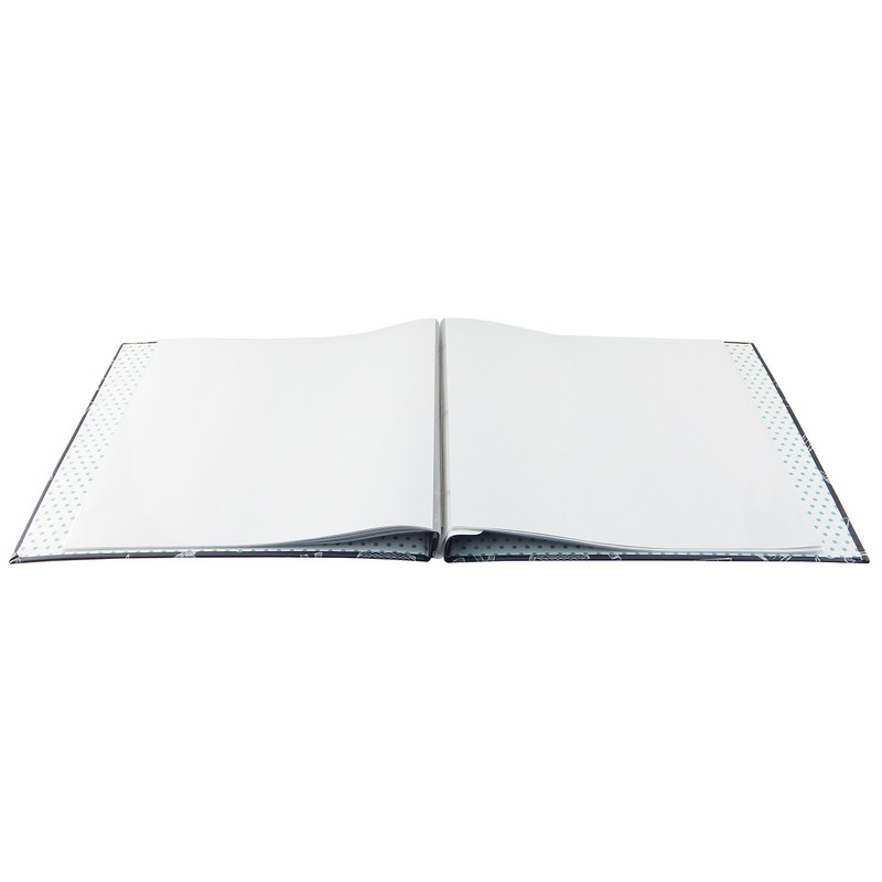 MCS Coastal Travel Expandable Scrapbook, Includes 10 Acid Free 12x12