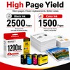 Vowdicua PGI-1200XL Ink Cartridge 4-Pack High Yield Replacement for Canon