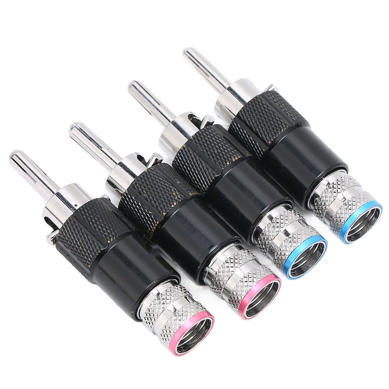 Preffair Banana Plugs HIFI Banana Speaker Plug Connectors for 10mm