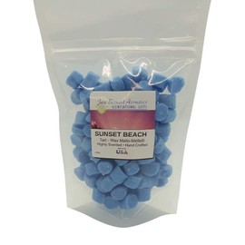 Scented Hand Crafted Tart Melts Wax Potpourri_4 Oz Bag-Sunset Beach by Jane Bernard