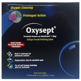 Omnicare Oxysept 240ml X 3 Plus 72 Tab