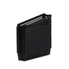 Morcte 12 Pack Narrow Plastic Storage Basket, Stacking Slim Baskets,