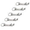 Anbers Keychain Bottle Opener, 10 Packs Mini Pocket Beer Opener