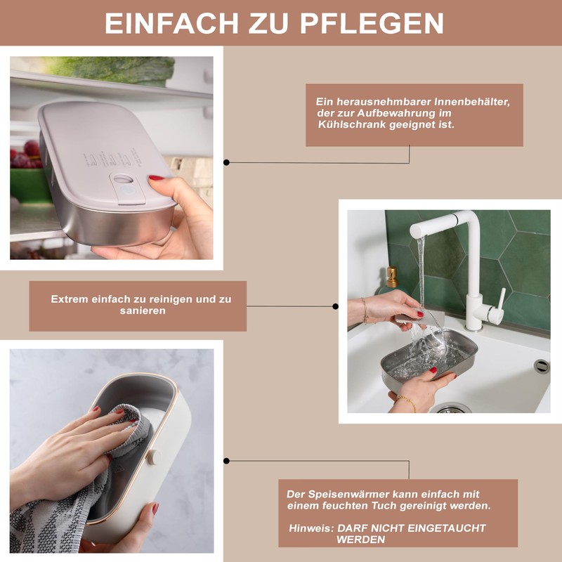Bella Epoca: Portable Electric Food Warmer - An Elegant Heated