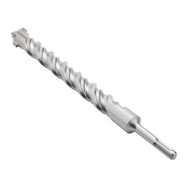 1-1/8 inch x 14.2 inch (28x360mm) SDS Plus Rotary Hammer Drill Bit, Concrete Drill Bit for Concrete, Brick, Cement and Stone, Length (Length : 360mm / 14.2 inch, 1-1/8 inch （ 28mm)