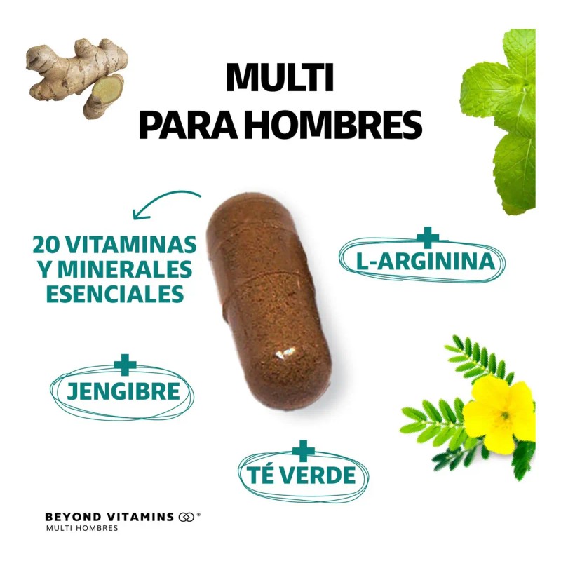 Kit Multivitaminico Hombre Magnesio Complex Sabor