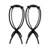 2-Piece Wig Stand for Wigs & Hats – 36 cm