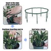 USHXVG 16 Piece Plant Support Rod, Double Layer Splicable Plant