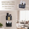LINFIDITE 2 Pack Adhesive TV Remote Control Holder Wall Mount