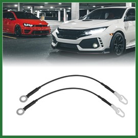 Motoforti 2x Truck F37Z9943052A Tailgate Tail Gate Cables for F ord for M azda Long-lasting