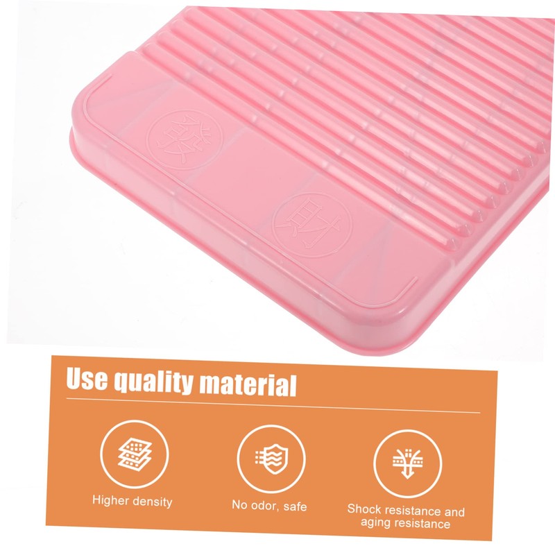 KOMBIUDA Thickened Washboard Home Laundry Board Non-slip Scrubbing Board Plastic
