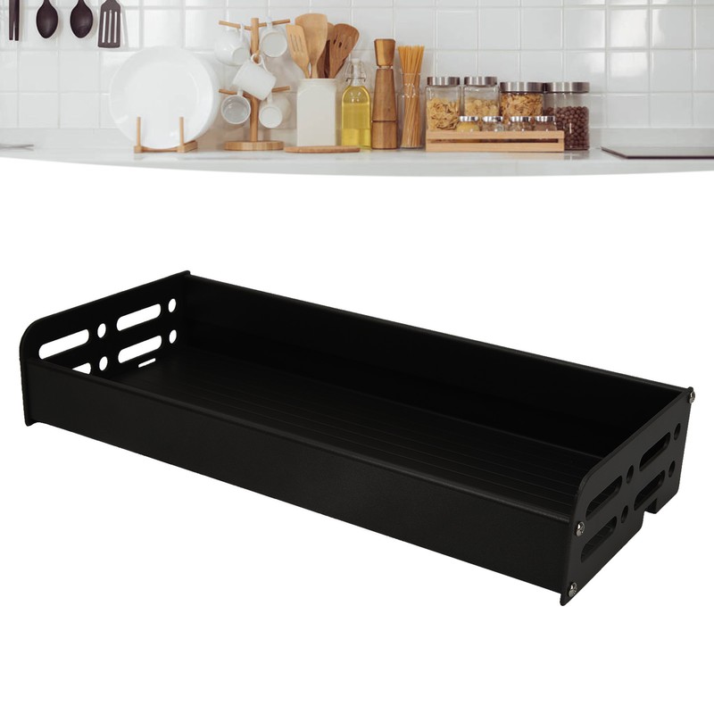 Floating Shelves Space Aluminum Wall Mounted Decorative Storage Shelf for