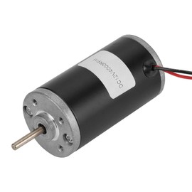 DC Motor, 6V/12V/24V 3500-8000RPM High Speed CWCCW Permanent Magnet DC Motor 31ZY High Power DC Carbon Motor for DIY, Permanent Magnet Motors (12v4000 RPM)