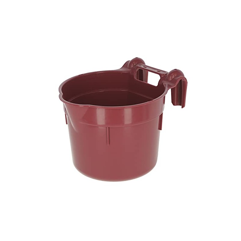 Kerbl Hanging Feeding Trough, Rose HangOn, Approx. 8 Litres