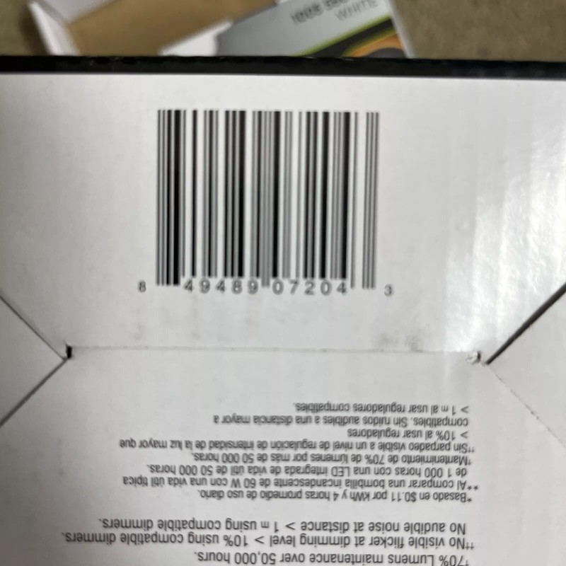 Commercial Electric 4 in. CCT Integrated LED Recessed Light Trim