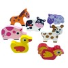RB&G Wooden Puzzle with Large Pieces Toy for Babies -