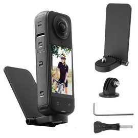 Insta 360 X4 Magnetic Mount Stand, with 1/4 Screw Tabletop Base Holder Bracket Camera Accessories for Insta360 X4 X3 X2 X ACE Pro RS R GO 2 3S, Go pro Hero 13 12 11 and DJI OSMO Action 5 Pro 4 3 2