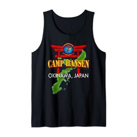 7th Communication Battalion Camp Hansen Okinawa Japan Tank Top
