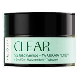 Meina Anti Pimple Cream, 5% Niacinamide Spot Cream Against Acne, Pigment Spots, Blackheads and Milia, Face Cream with Tea Tree Oil and Zinc, Day Cream for Women and Men, Reduce Pores, 50 ml