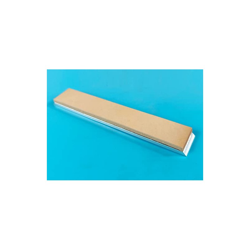 4mm Cowhide Leather Strop Sharpening Stone, Rectangular Shape, 6" x