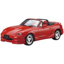 Aoshima Bunka Kyozai 1/24 The Tuned Car Series No. 61 Mazda Mazdaspeed NB8C Roadster A Spec 1999 Plastic Model
