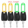 4PCS Luggage Keys TSA Key 007 002 Master Luggage Key