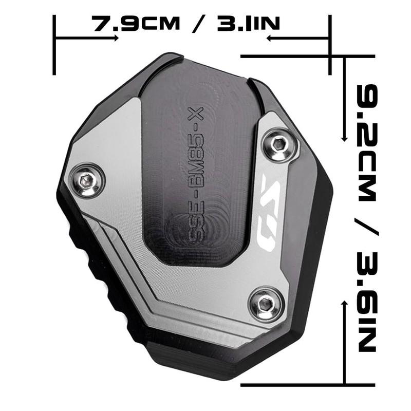 ZEXDDI Passend für B&MW F800GS F900GS F850GS F750GS Adventure Kickstand