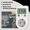 Awootsv Electricity Meter for Socket Power Meter Socket, Energy Cost