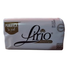 Lirio Jabón De Tocador Lirio Dermatológico De 200 Grs
