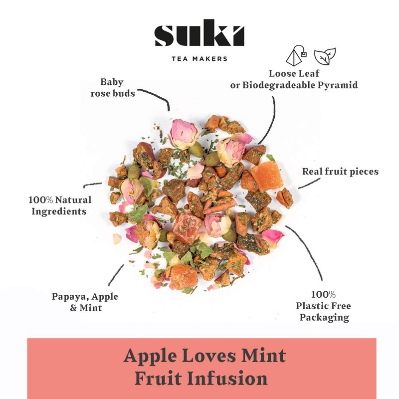 JCKEL Suki Tea Apple Loves Mint Loose Fruit Tea 250