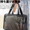 Ifukens プールバッグ 温泉バッグ メッシュ 水着入れ 大容量スパ サウナバッグ 防水手提げ袋 多機能旅行 水泳