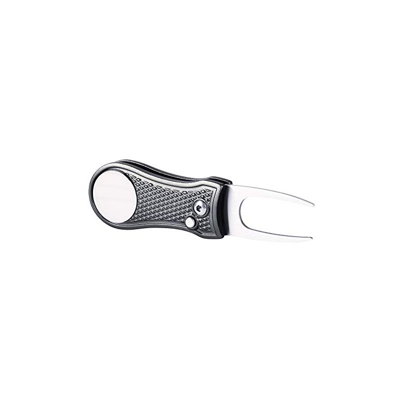 Mile High Life All Metal Foldable Golf Divot Tool with