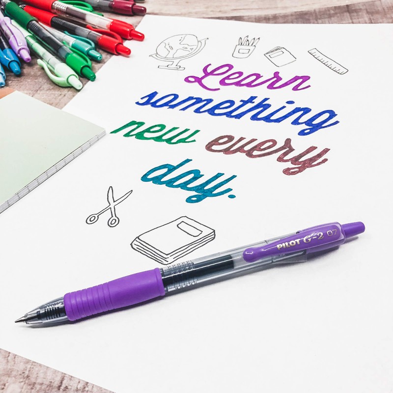 Pilot G2 Premium Gel Roller Pens, Fine Point 0.7 mm