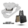 Piago Balatas Pastillas Metal 4mm para Bicicleta Freno De Disco