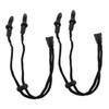 Beavorty 3Pcs Elastic Mask Extender Straps Removable Ear Protectors for