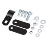 Unbranded Chrome Metal Swingarm Tube Cover Kit For Harley Softail