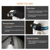 BIKACU LED Hat Clip Light 400 Lumen Rechargeable Clip on