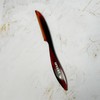Speert #95 Handmade Narrow Tooth Mustache Beard Comb Small Tortoise