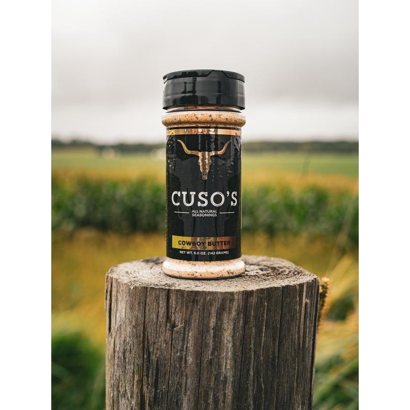 Cowboy Butter - Cuso Cuts Great Tasting All-Natural BBQ Seasoning