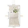 Laurraine Macrame Wall Hanging Wall Decor Chic Handmade Cotton Woven