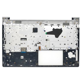 Jxjslp Replacement Upper Case Palmrest for HP Probook 450 455 G9 Series Laptop Backlit Keyboard Assembly Top Cover N01933-001 Silver