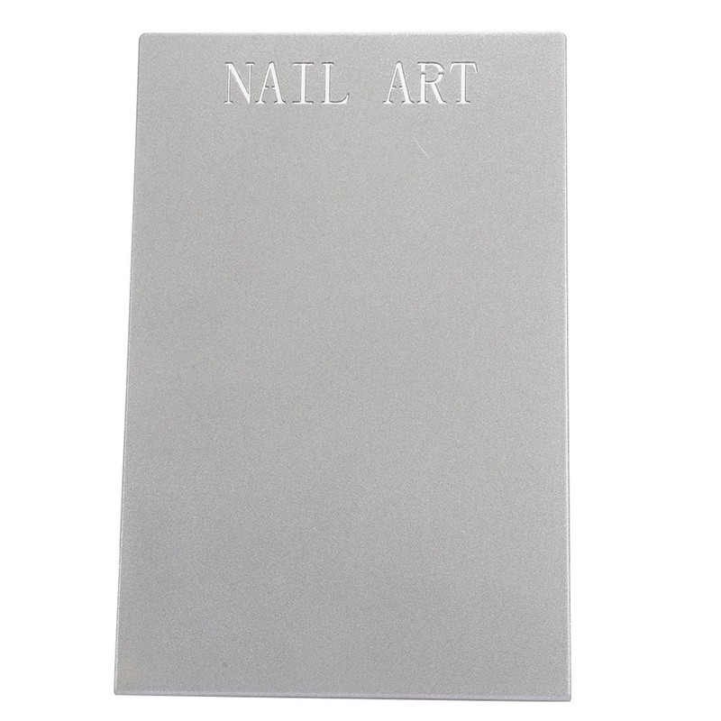 Nail Art Display Board Titanium Alloy False Nails Display Holder