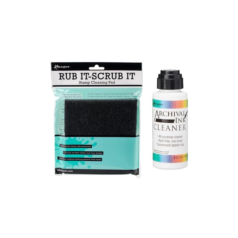 Ranger Ink Rub It Scrub it Pad and One 2