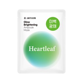 Jayjun Whitening Glow Ampoule Mask Pack 23ml 1 pack per day Skin vitality Houttuynia cordata hypoallergenic daily mask / 제이준 미백광채 앰플 마스크팩 23ml 1매 1일1팩 피부 활력 어성초 저자극 데일리 마스크