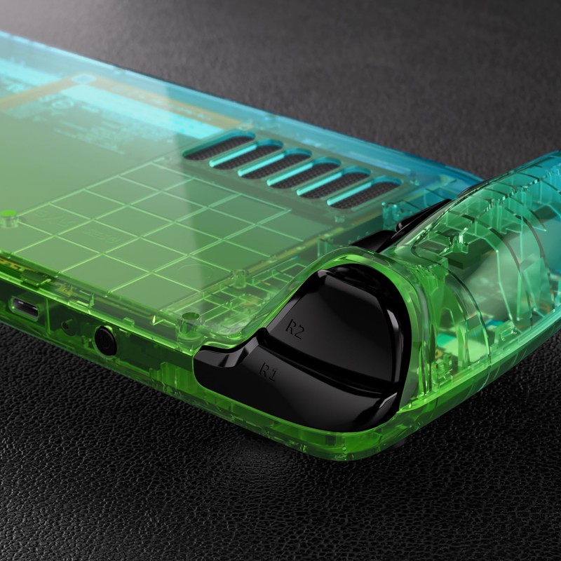 eXtremeRate Carcasa Compatible con Steam Deck LCD Accesorios Placa de