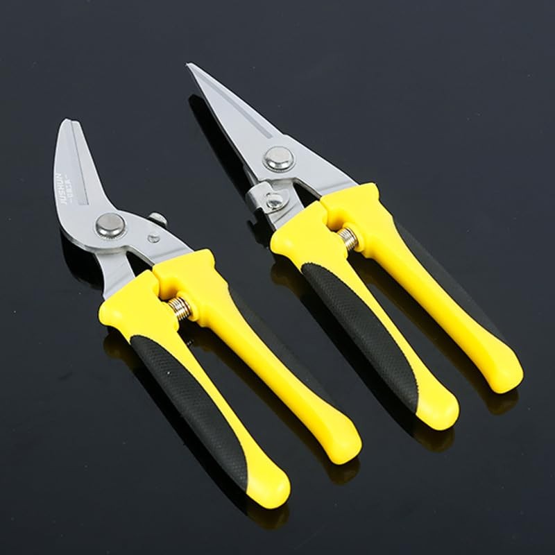 Powerful All-Purpose Scissors 8.1 inches (205 mm), 45° Angled Blade,