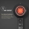 JINRI Ionic Hair Dryer with Diffuser & Comb and Concentrator,