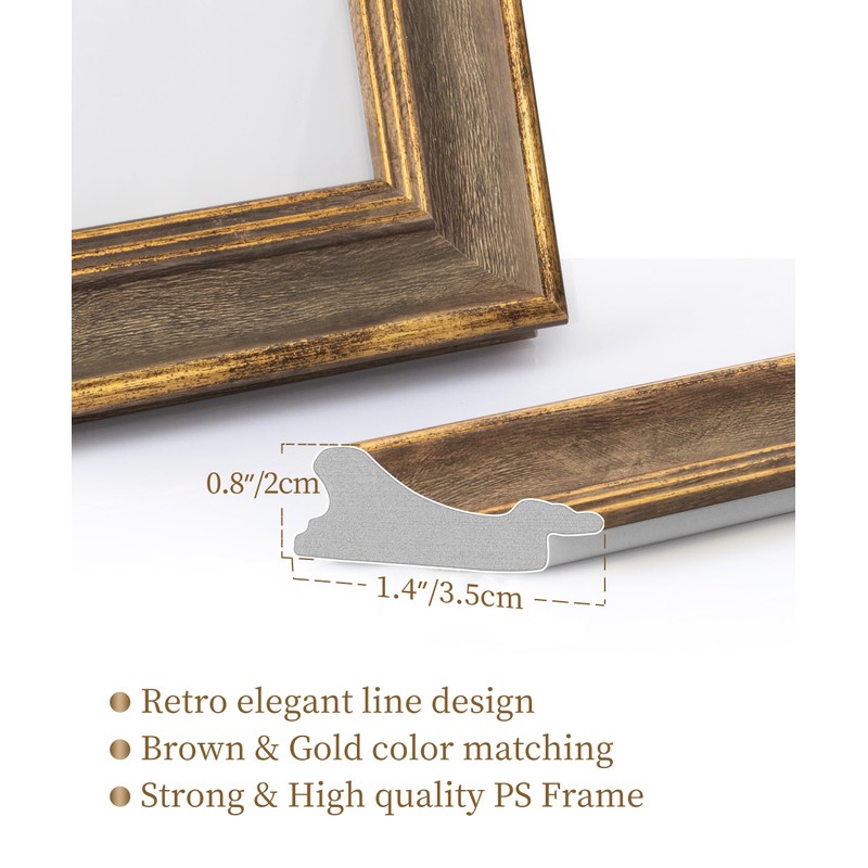 Afuly Retro Picture Frame 10 x 15 cm