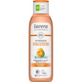 lavera Vitalising Shower Gel - Organic Orange & Organic Mint - Natural Cosmetics - Vegan - Shower Gel - pH Neutral - Cleans Especially Gently - 1 x 250 ml